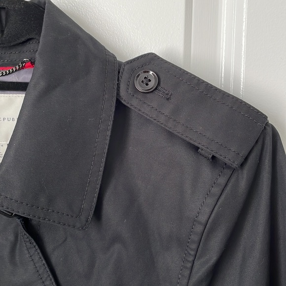 NWT Banana Republic Water Resistant Trench Coat - Picture 11 of 11